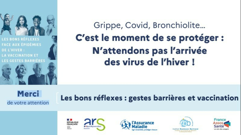 La vaccination, pour se protéger des épidémies saisonnières chez les adultes et les enfants