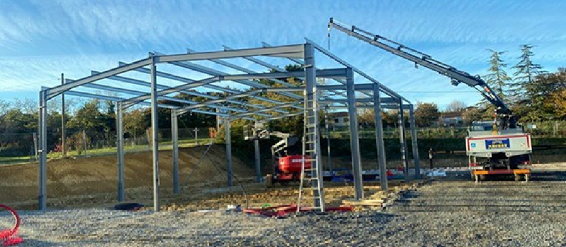Le futur centre de secours prend forme