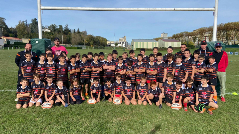 Les jeunes pousses de l'UAV Rugby à l'oeuvre : l'avenir est assuré !