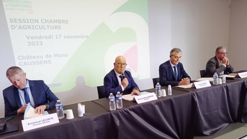 Chambre d'Agriculture, une session sur fonds de crises