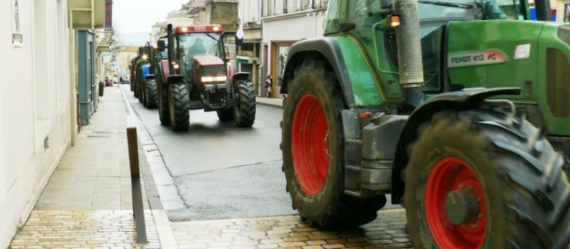 Manifestation des agriculteurs à Toulouse ce mercredi