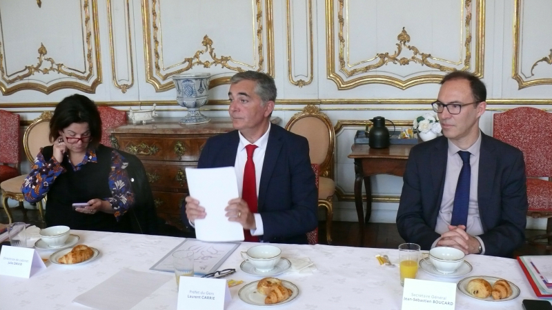 Le préfet annonce quelques bonnes nouvelles au monde agricole