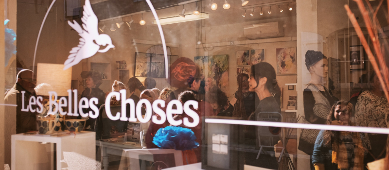 Une inauguration réussie pour Les Belles Choses