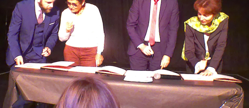 Signature de la Convention de Généralisation pour l'Education Artistique et Culturelle