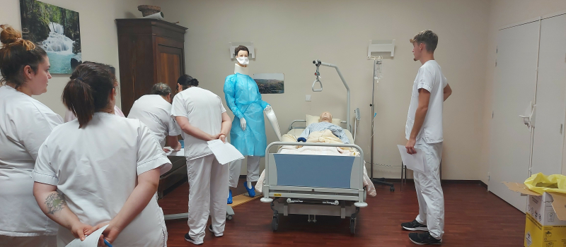 Une après-midi de sensibilisation à la sécurité des patients à l'hôpital de Vic-Fezensac !