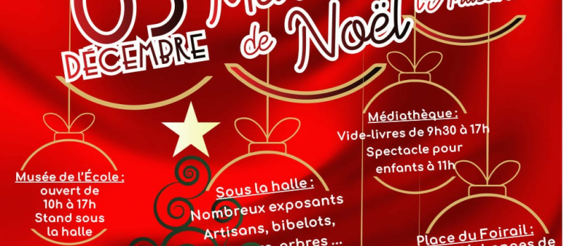 Saint-Clar organise aussi son Marché de Noël ce dimanche !