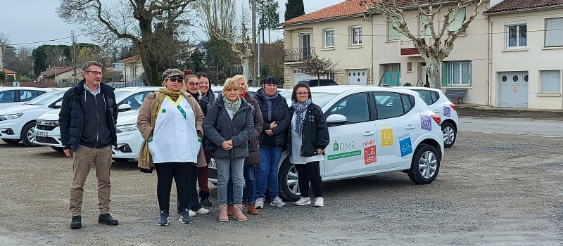 Le réseau ADMR du Gers se dote d’une flotte de véhicules à destination des aides à domicile