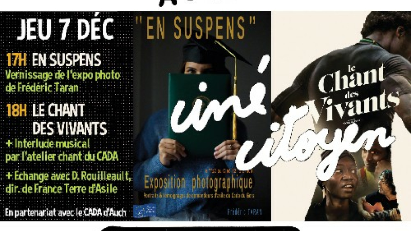 A l'affiche de CINE 32 les animations pour la quinzaine prochaine