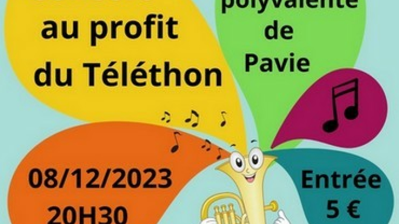 Les formations de l'école de musique en concert pour le Téléthon