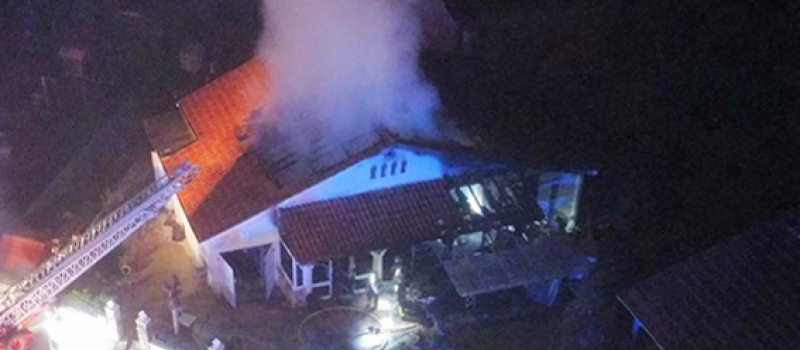 Sauvé des flammes par les pompiers gersois