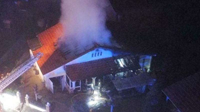 Sauvé des flammes par les pompiers gersois