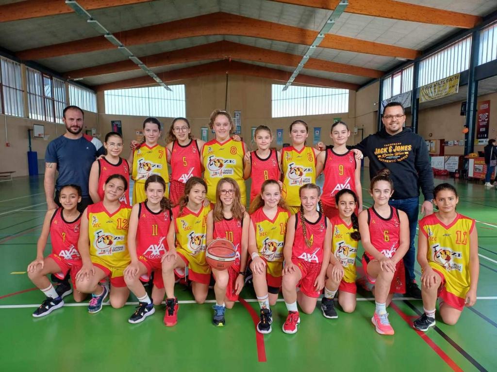 Les deux  équipes U13F