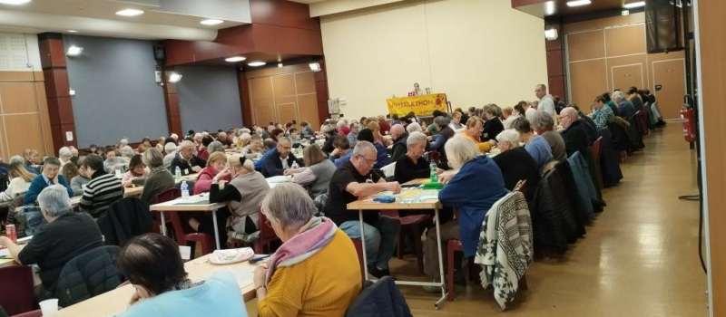 Le loto du Téléthon a été très satisfaisant