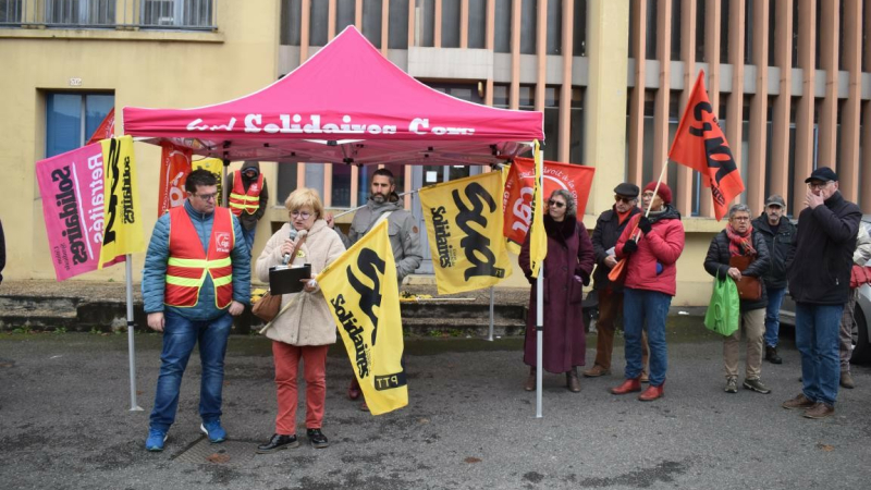 Ils disent non au projet de fermeture du centre courrier