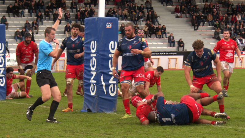 Face à La Seyne le RC Auch décroche son premier bonus offensif