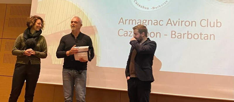 L’Armagnac Aviron club reçoit une trousse médicale de premier secours