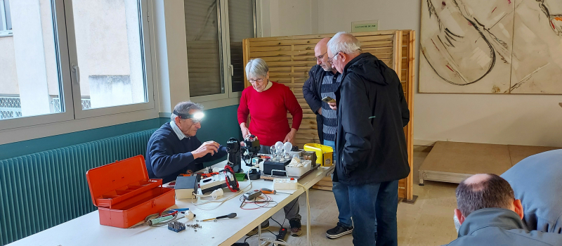 Le Repair Café d'Artagnan en Fezensac sur DFM  930 mercredi