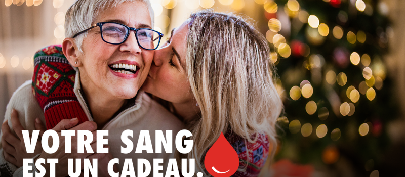 Une occcasion de faire un dernier cadeau de Noël : donnez votre sang !