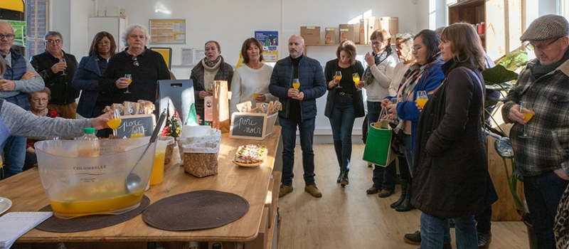 Inauguration l'épicerie à Termes d'Armagnac, 16 décembre 2023