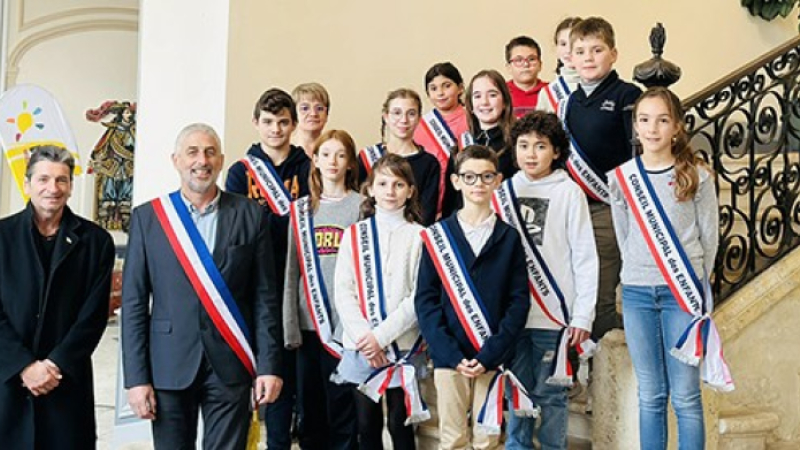 Réunion du conseil municipal des jeunes