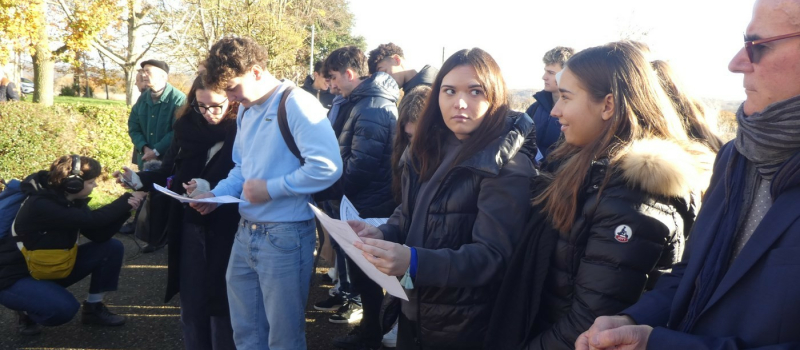 Le  lycée Pardailhan d'Auch  investi dans un devoir de mémoire sur la Résistance