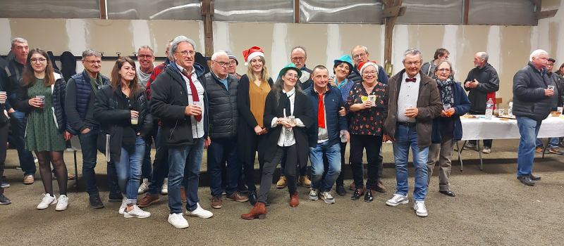 La Joyeuse Pétanque Vicoise a fêté la fin de l'année