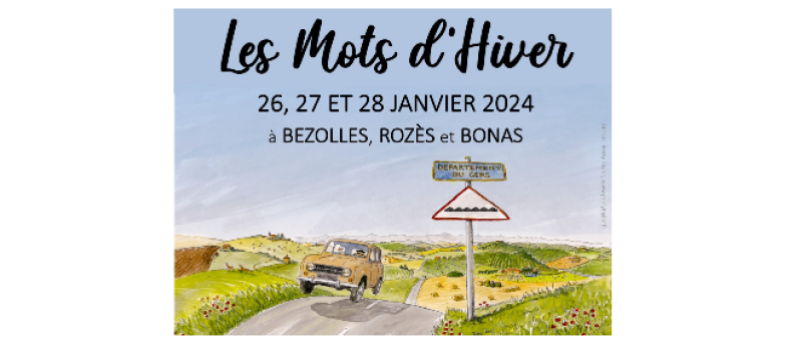 Confluences : week-end littéraire "Les Mots d'Hiver"