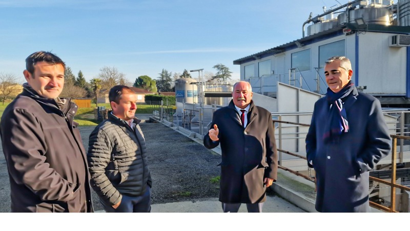 Le préfet Laurent Carriévient découvrir les Hauts de Monrouge et Dartigalongue à Nogaro