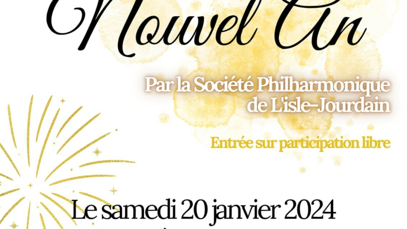 Prochain concert de la Philharmonie de l'Isle-Jourdain à Pujaudran.