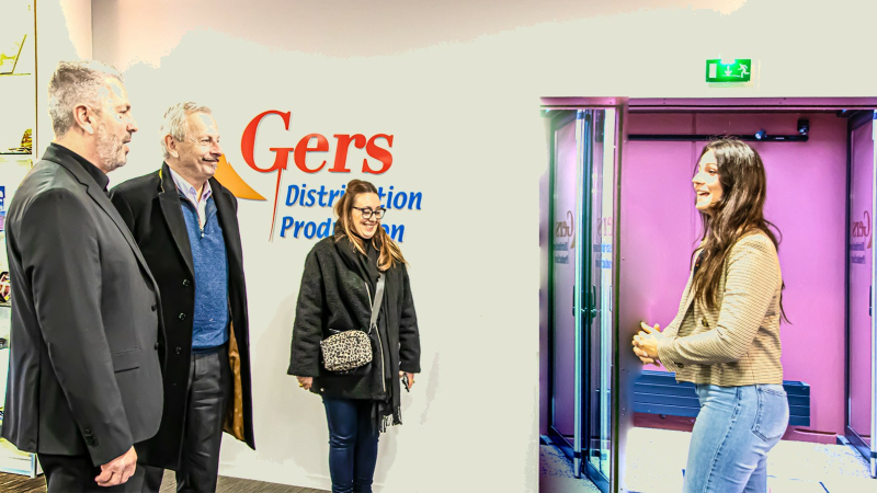 Nogaro: Jean-René Cazeneuve visite Gers Distribution