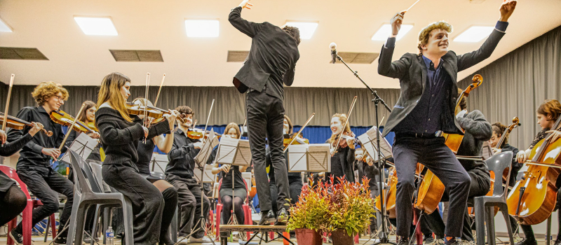 Le Jeune Orchestre symphonique de l'Entre-Deux-Mers a brûlé les planches à Nogaro