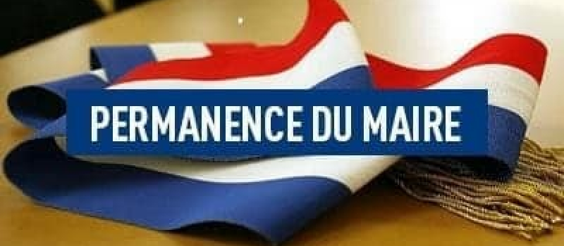 Permanences du maire