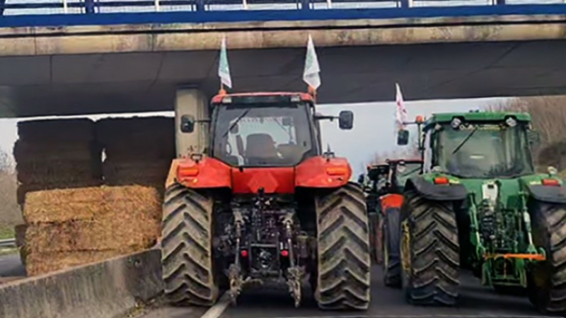 RN 124, de grosses perturbations attendues lundi matin