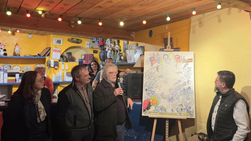 Le dessinateur Michel Bridenne, auteur de l'affiche de Pentecôtavic 2024, sur DFM 930 mercredi !