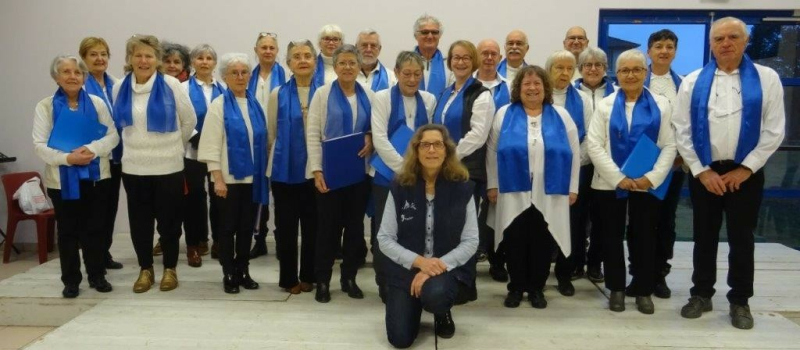 Les Poly'Sons Gascons et les  enfants du groupe scolaire Courrensan-Gondrin unis pour un concert solidaire au profit de la Croix rouge Française !
