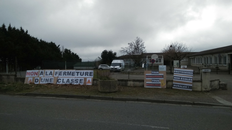 Fermeture d'une classe à Lannepax : les élus réagissent