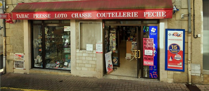 Braquage à main armée d'un bureau de Tabac