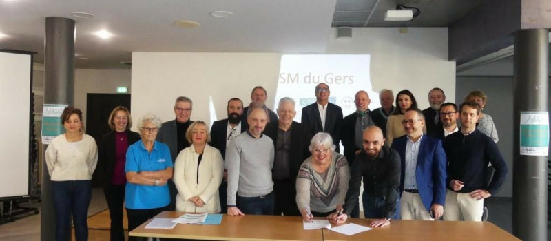Signature de la charte du collectif SISM du Gers en faveur de la santé mentale