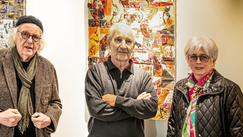 Les enfants de Viella à la Galerie bleue de Saint-Mont