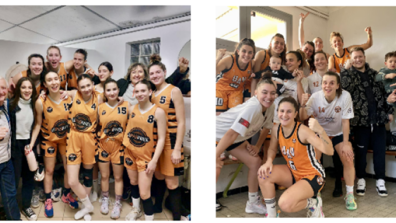UAV Basket : victoire des SF1  et SF3 !