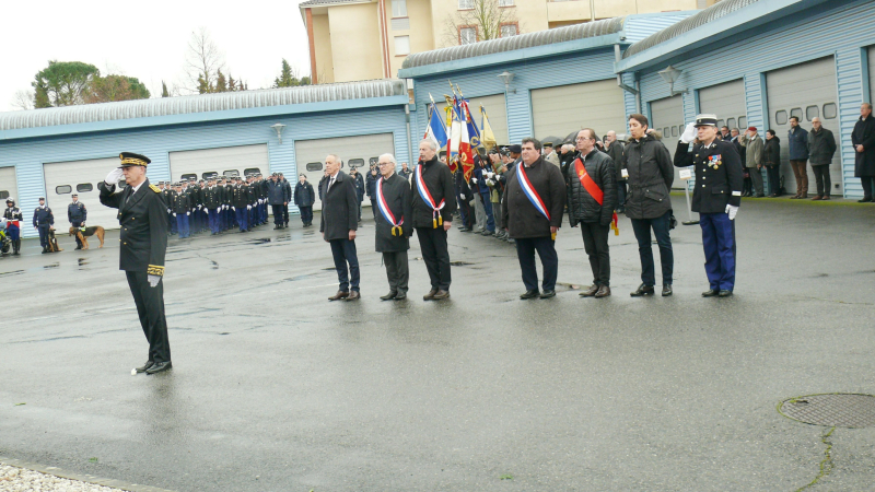 Cérémonie d'hommage aux héros de la gendarmerie