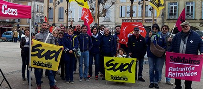 21ème jour de grève à  La Poste