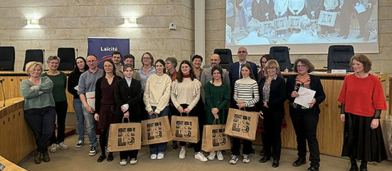 Victoire Costa lauréate du 1erconcours d’éloquence du Conseil départemental