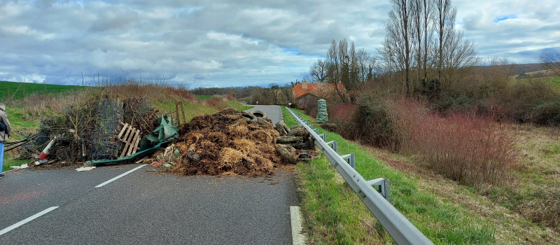 Circulation: manifestations des agriculteurs, le point de situation à 13h ce mercredi 21 février 2024