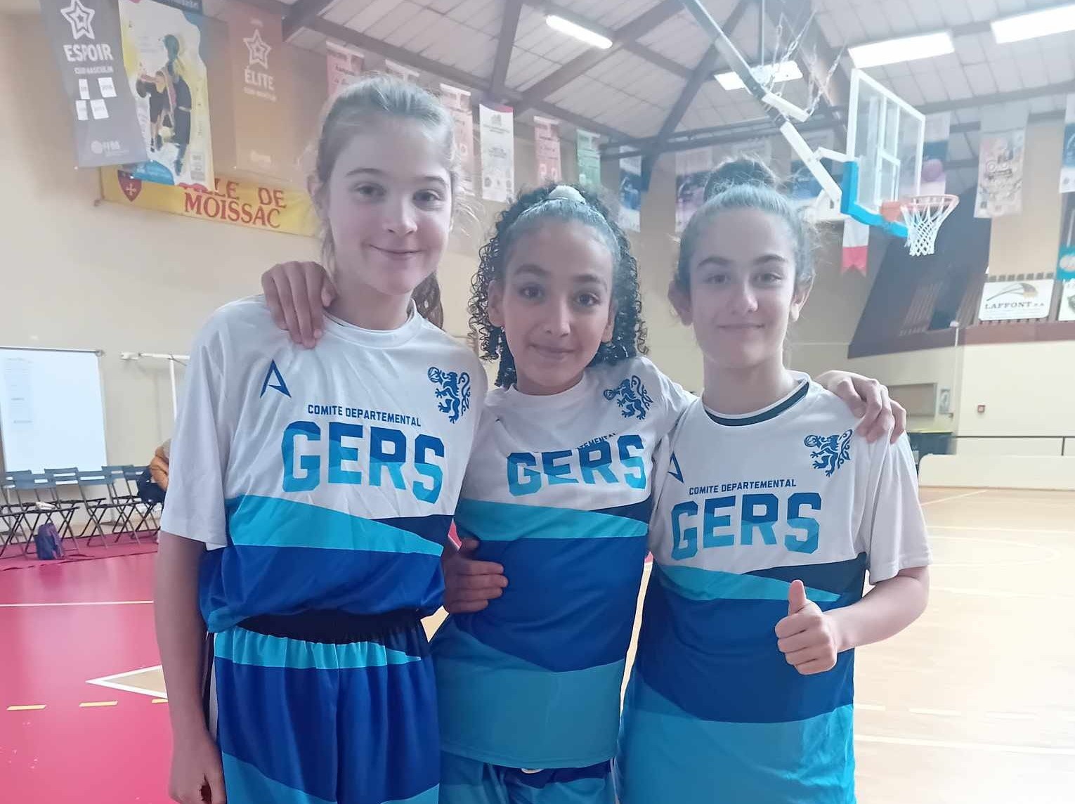 Les U12 sélectionnées
