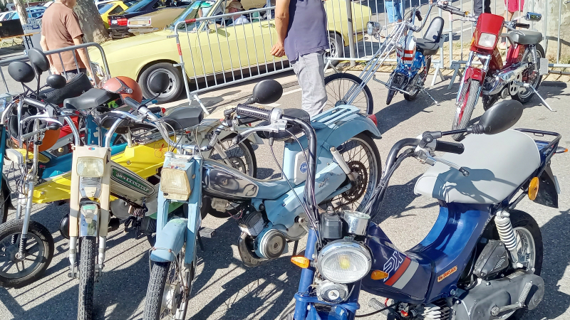 49e bourse du Tacot's Club Gascon sous le signe des 2 CV et cyclomoteurs