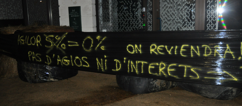La Coordination Rurale 32 à l'assaut des banques !