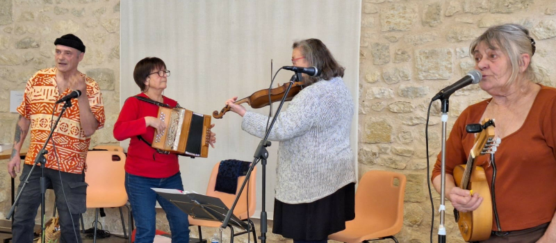 Les Amis du vieux Biran, un bal gascon pour honorer Charlotte Vaisse