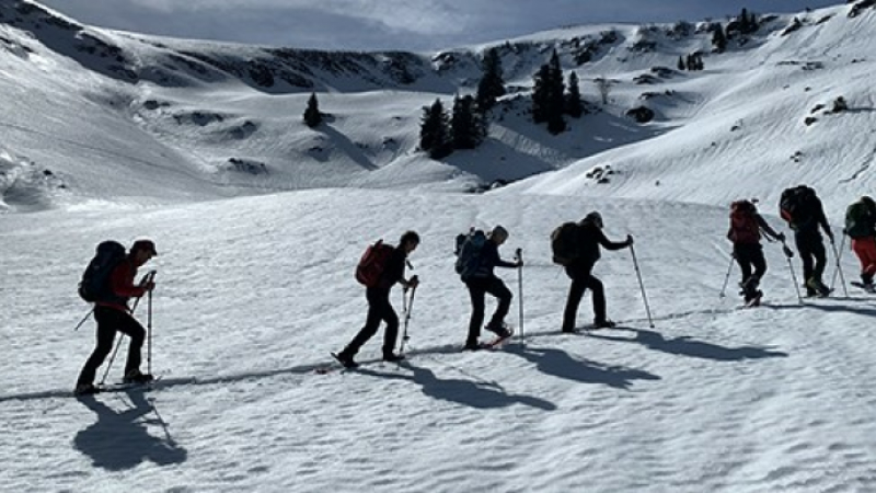 En raquettes avec la Marmotte gersoise