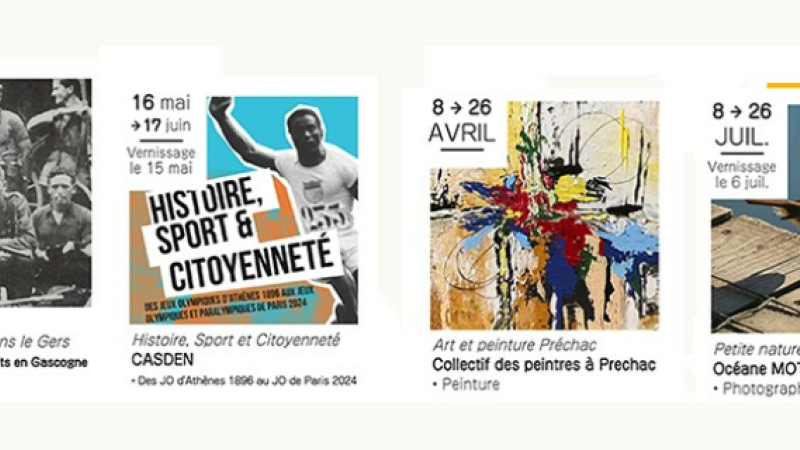 Fleurance lance sa programmation d’exposition!